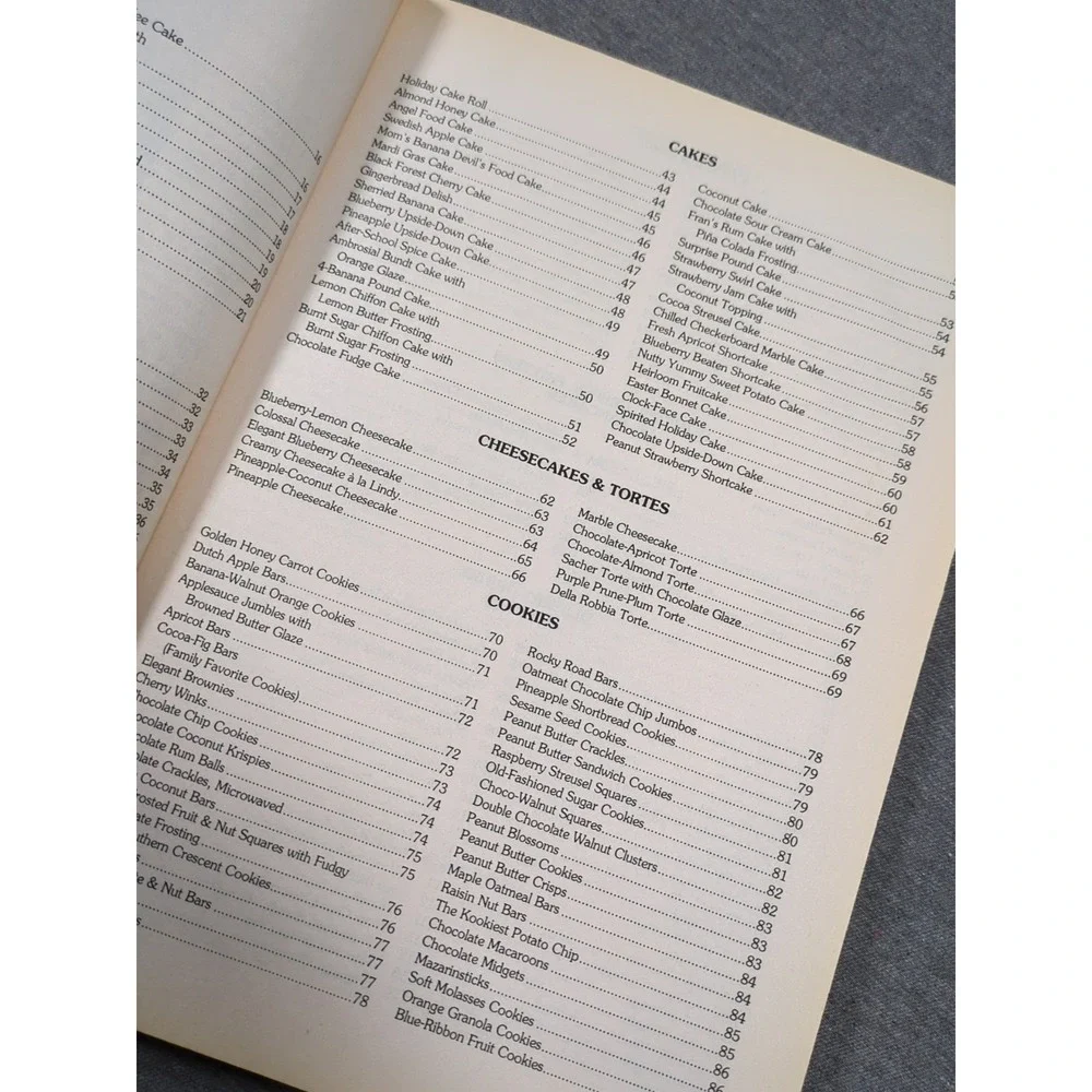 1987 The Complete Dessert Cookbook Johna Blinn VTG The Speedy Gourmet Library PB